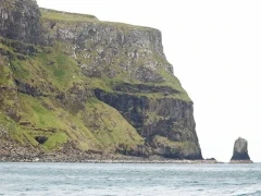 Cliffs at Canna in Scotland.