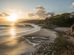 Silverdale Cove in Lancashire