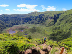 Scenery on Faial Island in the Azores