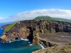 Scenery on Faial Island in the Azores