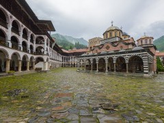 Rila Monastery in Bulgaria.