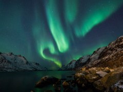 Northern Lights display in Norway