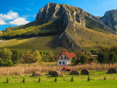 Rimetea village in Romania