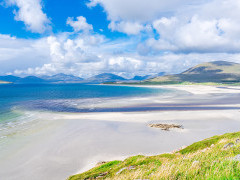 Luskentyre Sands Beach on the Isle of Mull.