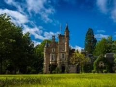 Aigas House in Scotland.