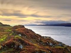 Sound of Jura in Scotland