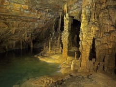 Križna Jama cave in Slovenia.