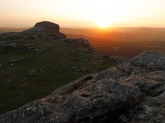 Haytor in Devon.