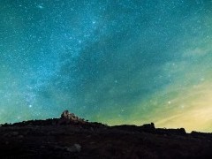 Night sky in Exmoor National Park, UK