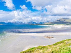Luskentyre Sands on Isle of Harris, Scotland