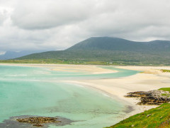 Luskentyre Sands on Isle of Harris, Scotland
