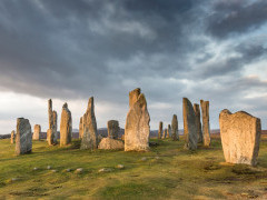 Callanish Standing Stones on Isle of Lewis, Scotland