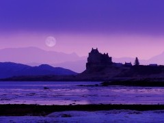 Duart Castle on Isle of Mull, Scotland