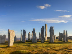 Callanish Standing Stones on Isle of Lewis, Scotland