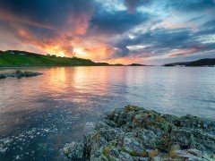 Scourie Bay in Scotland