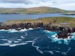 Spiggie and Scousburgh in the Shetland Islands.