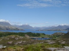 Torridon Mountains in Wester Ross, Scotland