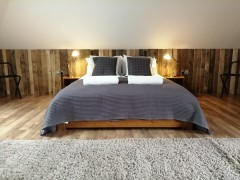 Bedroom at Worth House Hotel in Somerset