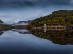 Garreg Ddu in Elan Valley, Wales.