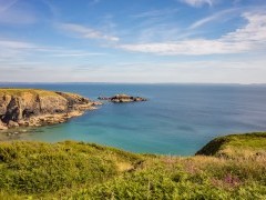 Caefei Bay in St David's, Pembrokeshire, Wales