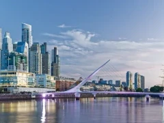 Puerto Madero neighbourhood in Buenos Aires, Argentina