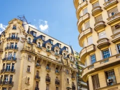 Buildings in the Recoleta neighbourhood in Buenos Aires, Argentina