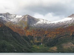 Mountain view in Patagonia, Chile.