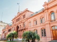 Casa Rosada presidential palace in Buenos Aires, Argentina