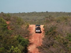 4x4x vehicle safari near Pousado Trijuncao in Brazil