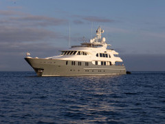 Aqua Mare in the Galapagos Islands.