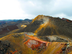 Sierra Negra volcano in Isabela, the Galapagos Islands