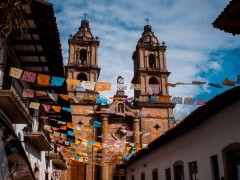 Valle de Bravo town in Mexico