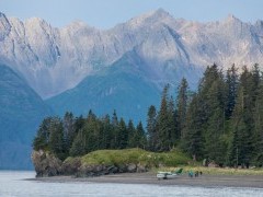 Bear Camp in Lake Clark National Park, Alaska.