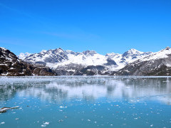 The scenery in Alaska. 