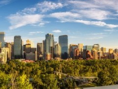 Panorama of Calgary, Canada