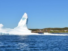Iceberg in Newfoundland, Canada