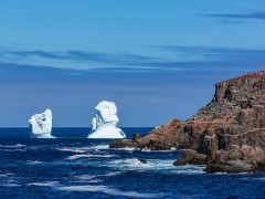 Iceberg in Newfoundland, Canada