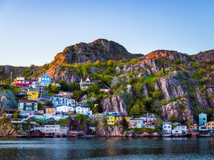 Houses in St John's, Newfoundland, Canada