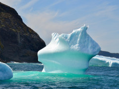 Iceberg in Newfoundland, Canada