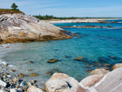 Cove in Kejimkujik National Park in the Bay of Fundy, Canada