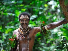 A member of the Tufi Tribe in Papua New Guinea.