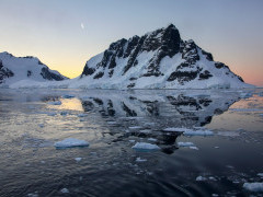 Landscape in Antarctic Peninsula