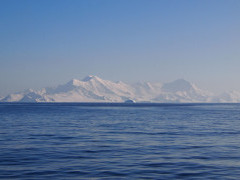 Deception Island in Antarctica