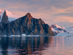 Polar Circle in Antarctica