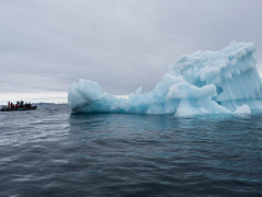 Iceberg in Spitsbergen.