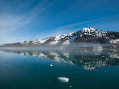 Scenery in Spitsbergen.