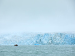 Zodiac in North Spitsbergen.