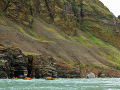 Zodiac in Spitsbergen.