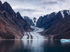 Nordvest fjord in Greenland.