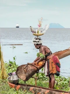 Local Indonesian man, Indonesia.
